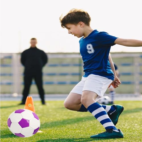 Soccer Ball Size 3,4,5 Practice Training Gift Boys Girls Kid Come with Assorted Pump and Needle