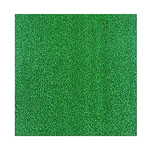 SM SunniMix Golf Hitting Mat Portable Residential Practice Grass Mat Beginner Swing Detection Mat Golfer for Indoor & Outdoor - 30x30cm