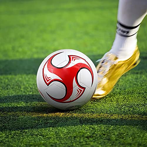 Soccer Ball Size 3,4,5 with Pump Needle Anti-Explosion Design Indoor Outdoor Suitable for Kids School Training Practice or Boys Girls Toddlers Gift