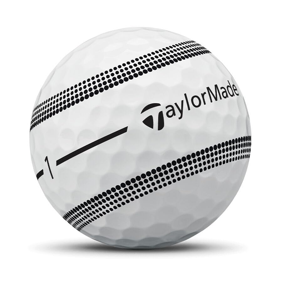 LostGolfBalls - TP5x Stripe Golf Balls for Taylormade Golf, Recycled & Used, Good/AAA Quality
