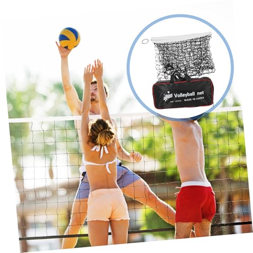 Yardwe Foldable Volleyball Net for Outdoor Sports Portable Design for Beach Garden Use Durable Material Easy to Clean Versatile for Badminton Tennis Standard
