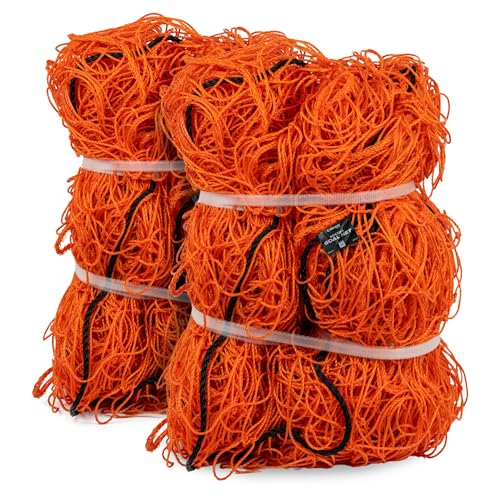 Cannon Sports Heavy Duty Soccer Goal Net 24x8 - Full Size Replacement Soccer Net - Weatherproof – 2 Professional Soccer Replacement Goal Nets