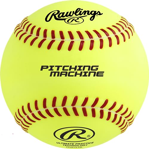 Rawlings | Ultimate Practice Softballs | For Use in Pitching Machines | 11" & 12" Options | 12 Count - style: 12"