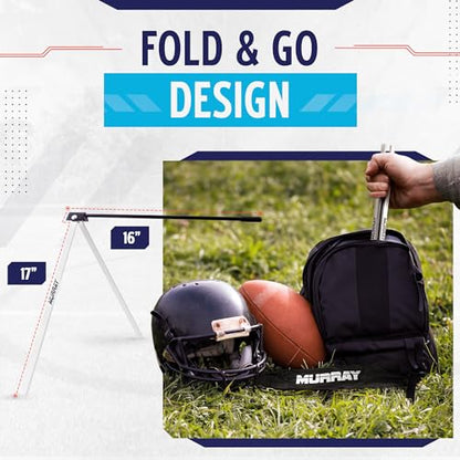 Murray Sporting Goods Football Kicking Tee - Training Practice Equipment for Adult & Youth - Field Goal Kickers Tee Stand Holder - Accessories for Placekickers