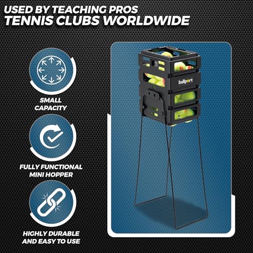 Tourna Mini Ballport Tennis Ball Pick Up Hopper