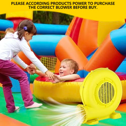 Bounce House Blower, 550W/0.74HP Portable Air Blower for Inflatable, Powerful Inflatable Bubble House Blowers Fan Pump for Inflatable Bouncy Castle, Water Slide, Jumper