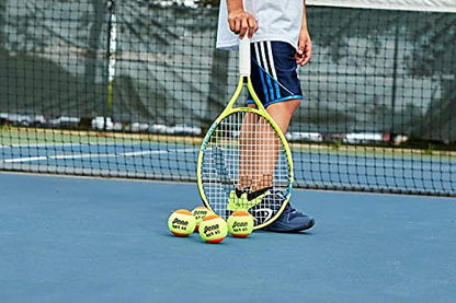 HEAD Speed 23 Junior Pre-Strung Tennis Racquet, Lightweight Youth Tennis Racket for Kids & Beginners, Durable Aluminum Frame, Age 6-8, 23 inch, Yellow