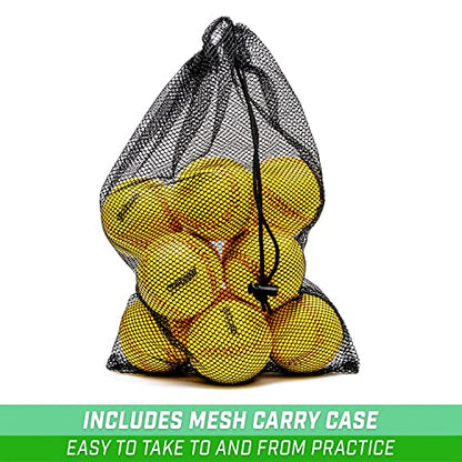 GoSports Foam Training Baseball 12 Pack - Regulation Size Foam Baseballs for Soft & Safe Throwing, Catching and Batting Practice