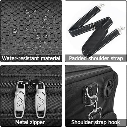 MATEIN Extra Large Catchers Gear Bag, 90 L Baseball Bag with Vented Shoes Compartment and Bat Holder for Baseball Equipment, Softball Duffle Fits Batting Mitten, Tball Gear, Helmet for Adult Men