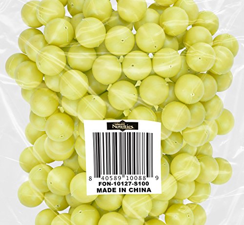 Fairly Odd Novelties 3/4" Mini Ping Pong/Table Tennis/Beer Pong Round Balls (100 Pack), 19mm, Yellow - color: Yellow