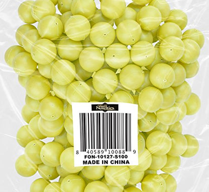 Fairly Odd Novelties 3/4" Mini Ping Pong/Table Tennis/Beer Pong Round Balls (100 Pack), 19mm, Yellow - color: Yellow
