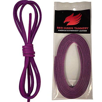 Glove Lace 3/16”x72” Baseball Glove Lace Pack - Glove Relacing - color: Magenta