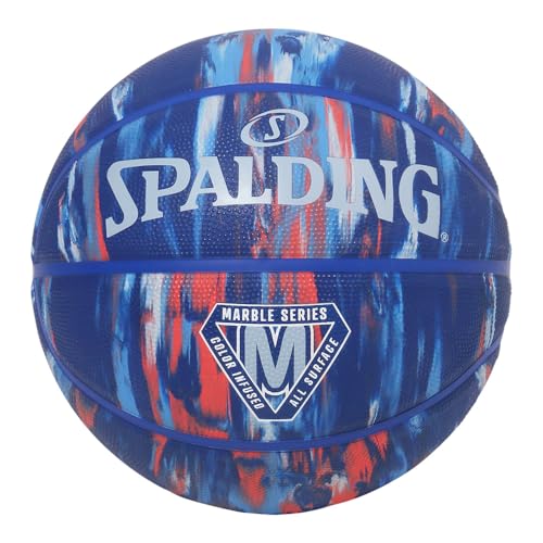 Spalding Basketball Basic No. 5 Rubber - color: Marble Deep Sea