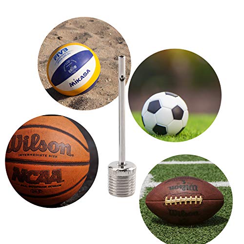 SAVITA Ball Pump Inflation Needle Set Tire for Inflatables Air Nozzle Pump Adapter Adaptor for Inflator Toys, Sport Balls, Basketball, Balloons and Bicycle Bikes