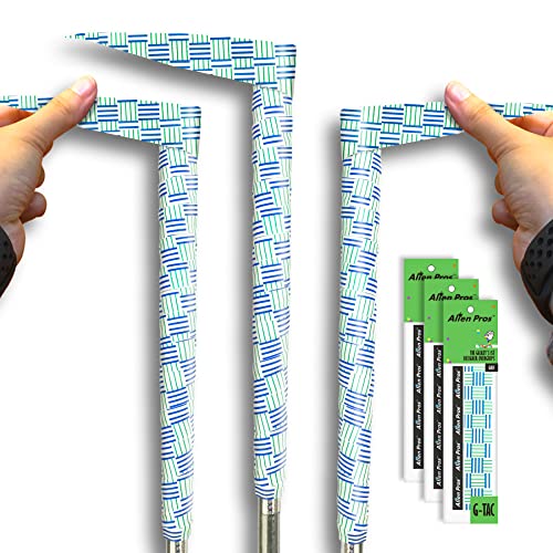 Alien Pros Golf Grip Wrapping Tapes - Innovative Golf Club Grip Solution - Enjoy a Fresh New Grip Feel in Less Than 1 Minute - style: 3-Pack Criss Cross