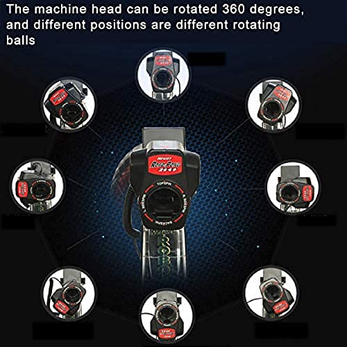 KRASS Intelligent Ping Pong Robot Ball Machine,Table Tennis Robot, Wire Remote Control Table Tennis Robot, Training Machine Automatic Tennis-Ball-Machine For 200+ Balls,Collector88