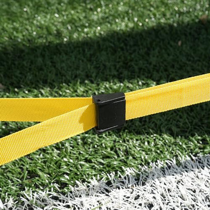Soccer Goal Target Net with 10 Scoring Zones, Compatible with All 8'x6'/ 12'x6'/ 14'x7' Soccer Goals