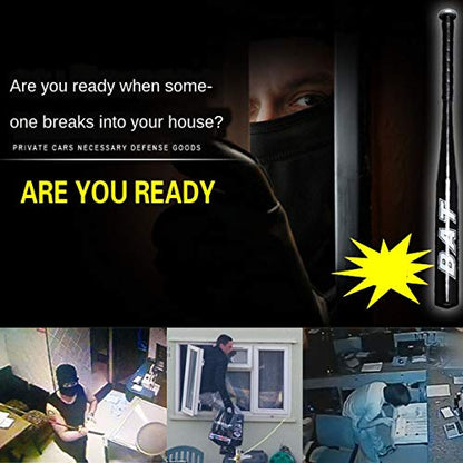 2 Packs 25 Inch Baseball Bat Self-Defense Softball Bat Home Defense Lightweight Aluminum Alloy