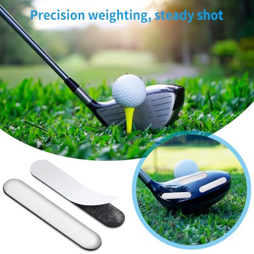 30PCS Lead Tapes, 3g High Adhesive Lead Tape for Pickleballs,Tennis, Golf Clubs, Adjust The Paddle Weighted Lead Tape and Add Swing Weight - color: Silver