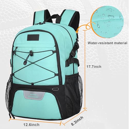 Goloni Soccer Backpack,Basketball Backpack with Ball Compartment & Shoe Compartment,Backpack for Basketball,Soccer