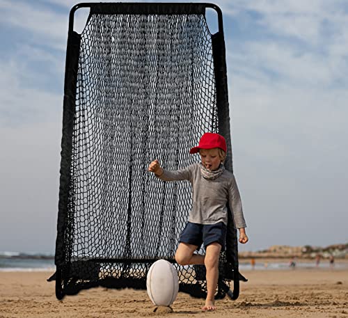 Football Kicking Cage: Quarterback Training Net for Passing Accuracy, Outdoor Practice for Youth & Adults - size: 6.8FT x 3.4FT