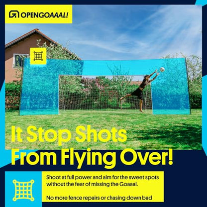 Open Goaaal 3-in-1 Soccer Training Rebounder - Soccer Goal for Volley, Passing, Training - Outdoor Sports, Backyard Games - size: Large with Targets