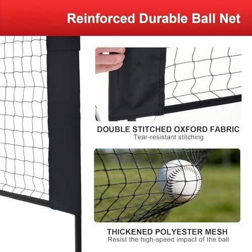 Portable Badminton Net Set, 10FT Wide, Adjustable Height Multi Sport Net for Pickleball, Tennis, Volleyball, Soccer Tennis, Indoor Outdoor with Carry Bag, Easy Setup for Backyard