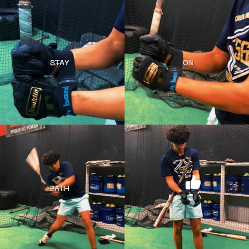 Applied Vision Sports Swing Bands Baseball/Softball Swing Trainer Aid - Equipment for Batting and Hitting