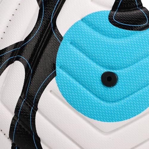 Drfeify Training Soccer, No. 5 Unisex Soccer Adult Training Standard English Football for Games Practice (Blue)