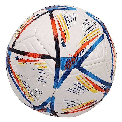 aqxreight Football Training Balls with Bright Colors Competitive Sports for Players of All Ages Ideal for Training and Fun