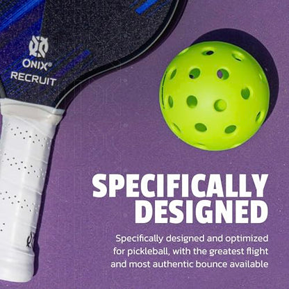 Onix Fuse G2 Outdoor Pickleball Balls USA Pickleball Approved - color: Neon Green, size: 100 Pack