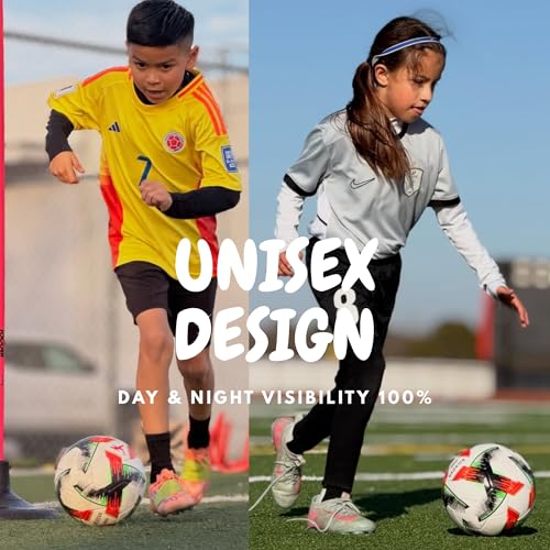 Professional Soccer Ball Size 4 & 5 – Seamless Training & Match Ball for Youth, Kids & Adults, Waterproof Synthetic PU Leather, Superior Air Retention - size: NOVA (Size 4)