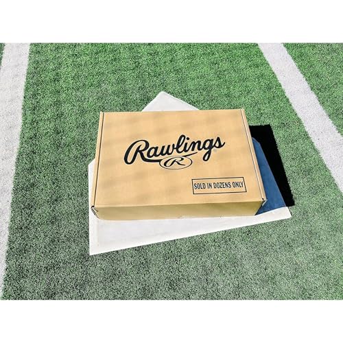 Rawlings | Practice Baseballs | R100-P or FSR100-P Baseballs | Collegiate, High School & Youth | Flat or Raised Seam Options - style: Raised Seam (High School / Youth)