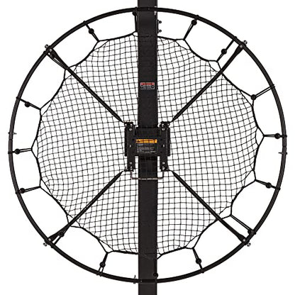 Silverback Multi-Sport Training Rebound Passback Net - Basketball Rebounder - Multisport Rebounder,Black