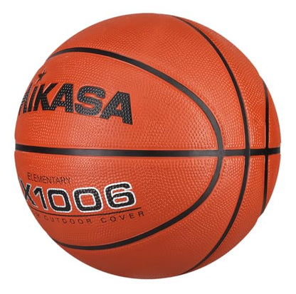 Mikasa BX1000 Premium Rubber Basketball - size: Size 4 - 25.5"