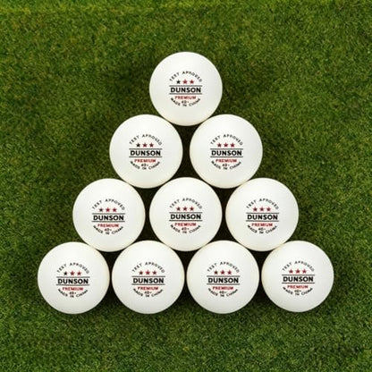 Table Tennis Balls High-Elastic ABS Material Test Approved 40 Speed for Training, Practice, Club Play - color: White