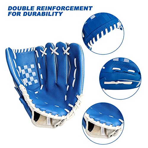 Baseball Gloves Softball Glove,12.5 Player Preferred Wear-Resistant PU Material Thicken Softball Fielding Glove,Left Hand Gloves Right Hand Throw for Youth Adult