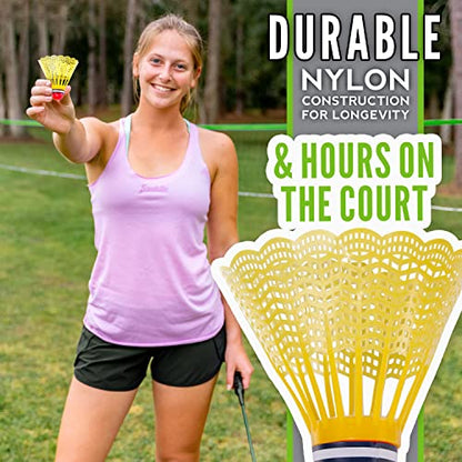 Franklin Sports Intermediate Badminton Set - style: Intermediate