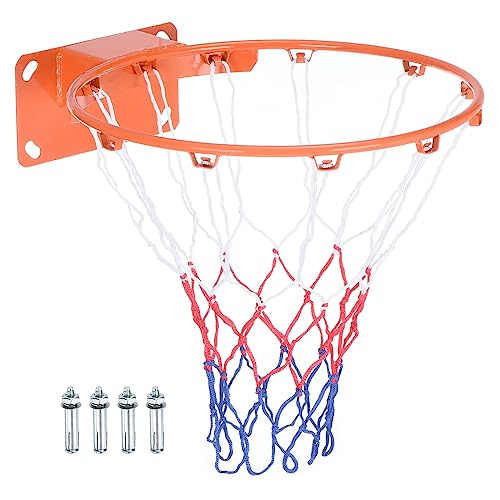 PATIKIL Basketball Rims Replacement Bear Solid Steel - color: Orange