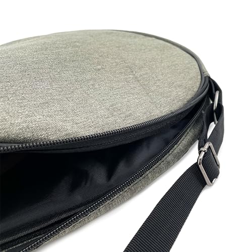 Single Tennis Racket Cover Lightweight Padded Tennis Racquet Bag - color: Grey, size: Large