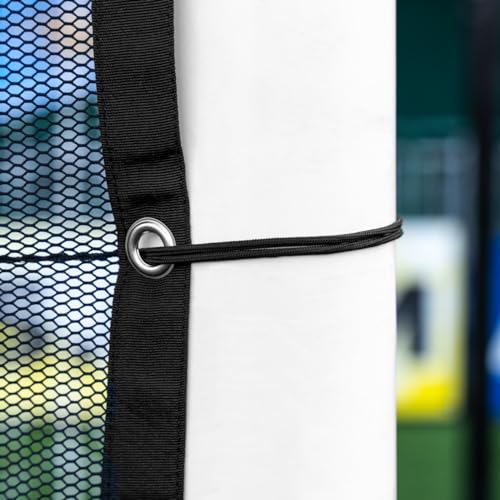 FORZA Pro Soccer Target Sheets | Soccer Goal Target Net | Scoring Zones for Improving Shooting Accuracy [4 Styles, 10 Size Options] - size: 8ft x 6ft, style: Academy