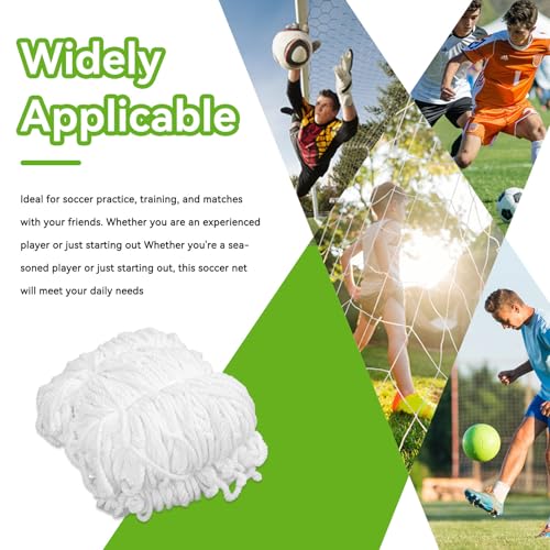 Soccer Goal for Backyard, 10 * 6.5ft Soccer Goal Net, Soccers Replacement Goal Nets, Portable Kids Training Soccers Net for Sports Match Training