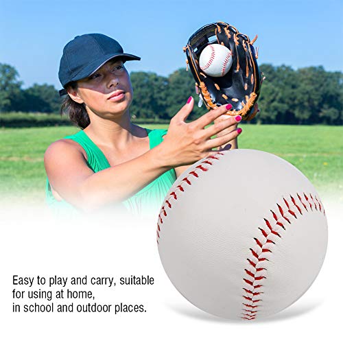 RiToEasysports Training Softballs, Sports Practice Softballs Soft Filling Practice Trainning PVC Hand Sewing Softball