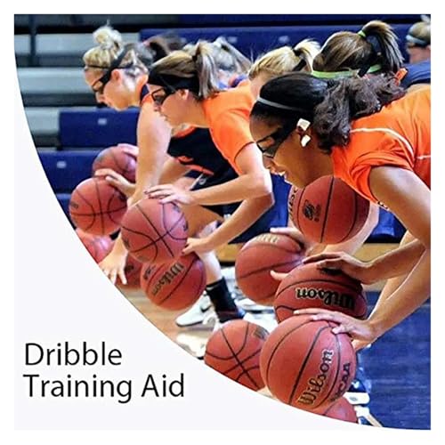 Dribbling Goggles Basketball 4PCS Outdoor Training Frames - Anti Bow Sportswear Supplies for Teenagers Basketball - color: B