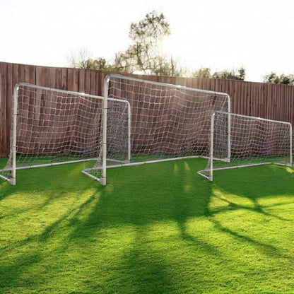 Folding Soccer Goal (12'x6',10'x6',7'x5'), Portable, Light Weight, Steel Frame, Easy to Carry, Perfect for Solo/Team Practice Training, Three Sizes - size: 7' X 5'