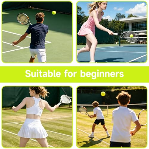 Tennis Balls, 4 Pack Training Tennis Balls – Practice Balls for Beginners & Playing Balls for Dogs - color: Yellow
