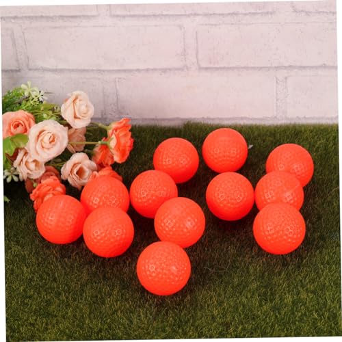 BESPORTBLE Golf Practice Equipment 12pcs Bulk Pack Indoor Training High Visibility Golfball Practice