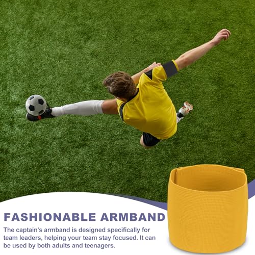 Soccer Captain Armband, Elastic Wrist Arm Bands Adjustable Player Team Leader Anti-Slip Badge Sports Accessories-Fit - color: Cotton Candy