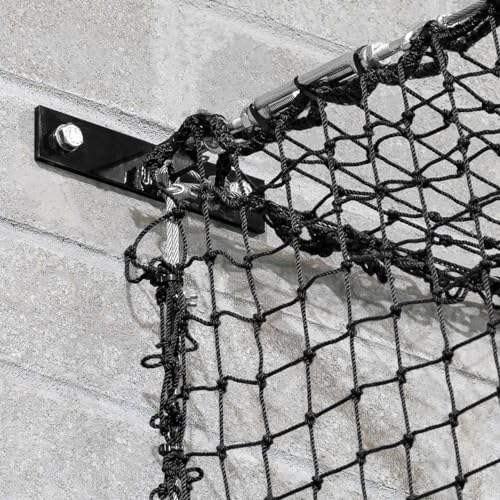 Premium Fully Edged Baseball Netting Panels | Heavy Duty #42 Grade & UV Stabilized - Overlocked Edging for Guaranteed Durability [Available in 21 Sizes] - size: 12ft x 12ft