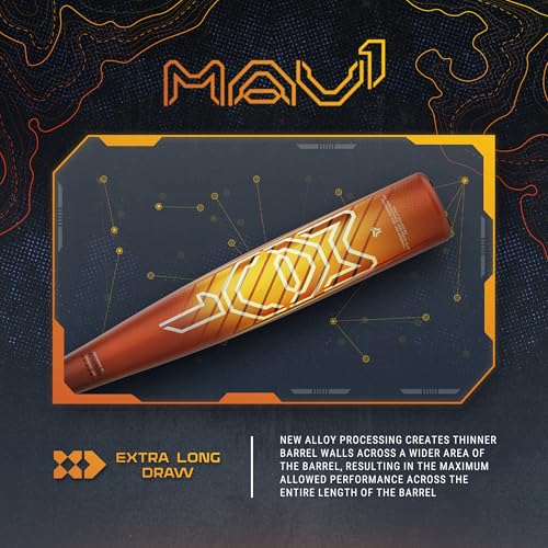 Easton | 2025 | MAV1 T-Ball Bat | USA Baseball | -11 Drop | 2 5/8' Barrel | 1 Pc. Alloy